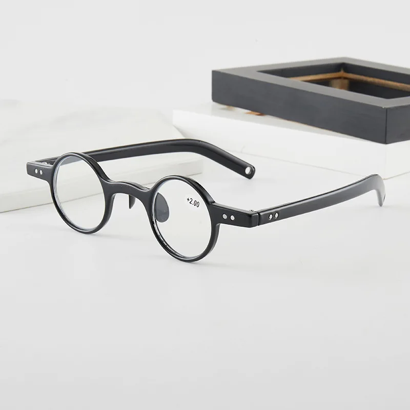 Reading Glasses Magnifier Eyewear Vintage Small Round Reading