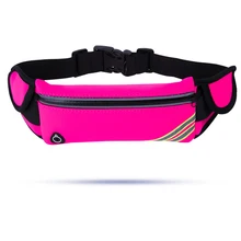 Multi-functional Men Women Marathon Waist Bags Waterproof Running Camping Sport Hiking Zip Bags PUO88