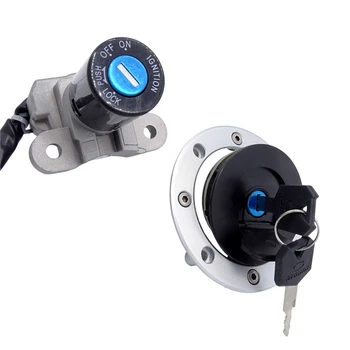 

1 Set Motorcycle Fuel Gas Tank Cap Cover Lock Key For Suzuki Katana GSX 1997-2006 GSX400/GSXR 600 750 1994-2003 TL1000R 98-03