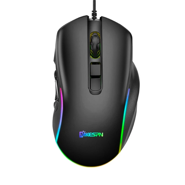 Basics Souris sans fil ergonomique - DPI réglables - Noir : :  Informatique