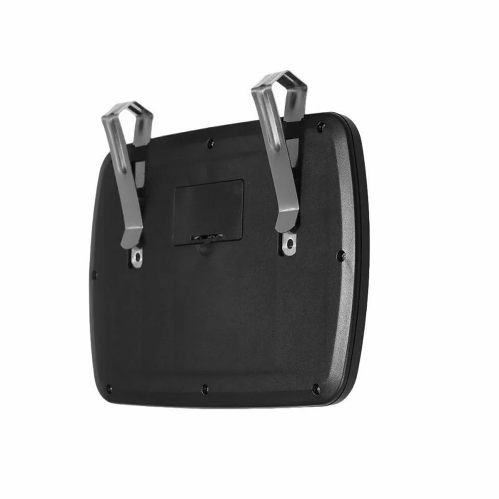 1 * Черный 6 светодиодный зеркальный зажим солнцезащитный козырек сенсорный экран