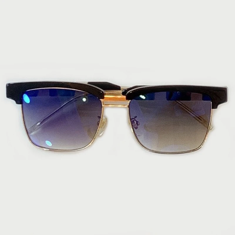 Fashion half rimless Sunglasses Women Square Glasses Summer Style Sunglasses Women Brand Designer Vintage Half Frame UV400