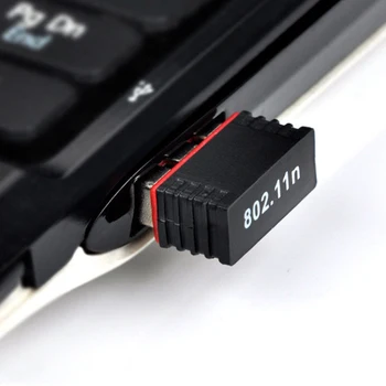 

1 Pcs Wireless USB WiFi Adapter 150Mbps Wi Fi Antenna PC Mini Internet Network Card LAN Dongle Adapter Ethernet Receiver Wi-fi