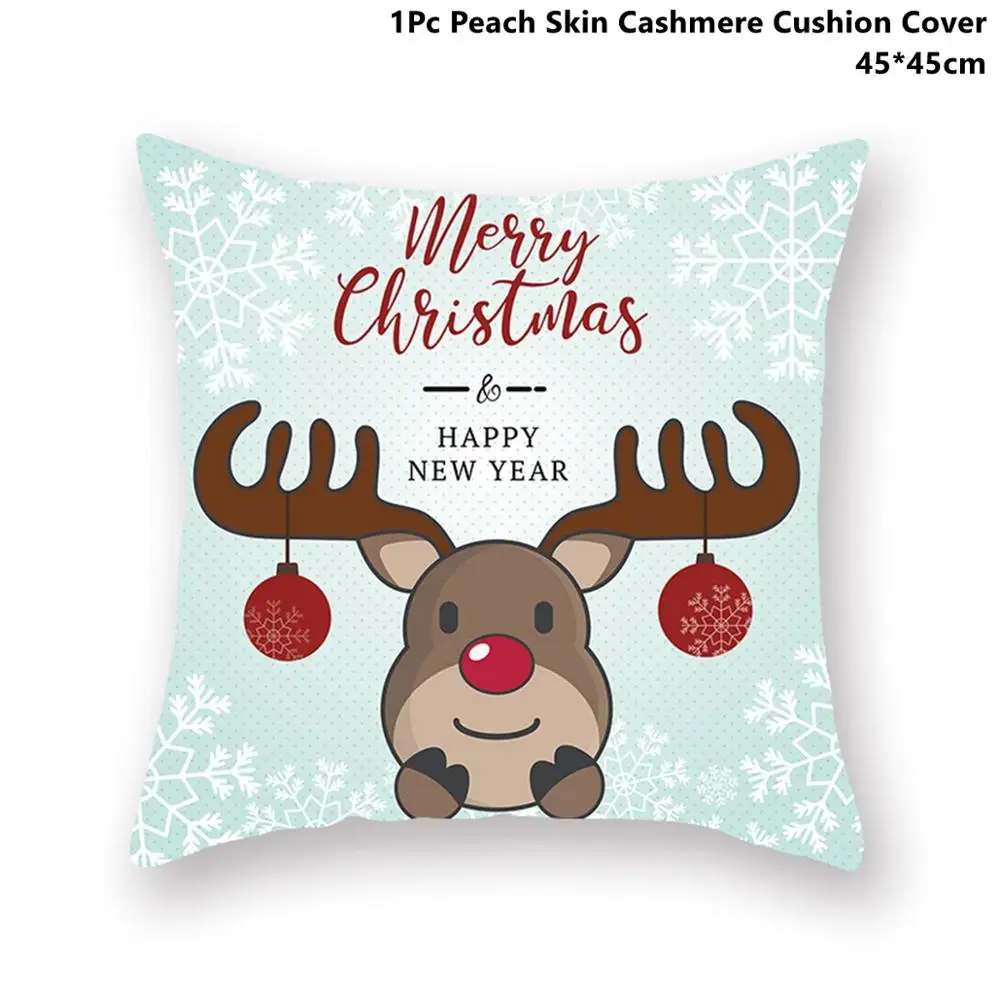 Xmas Pillowcase 30 Taoup мультяшная Рождественская наволочка, рождественские украшения, Рождественское украшение для дома Noel, новогодние подарки для детей Navidad - Цвет: Xmas Pillowcase 30