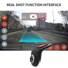 Gravador de condução inteligente de alta definição usb escondido android grande tela navegador liga de zinco suporte adas dvr auxiliares de condução
