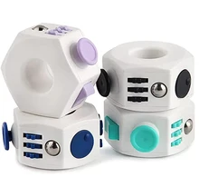 

Sensory Fidgets for Digits Fidget Spinner Ring Anxiety Stress Reliever Toys for Relaxation Decompression Spinner Ring Cubes