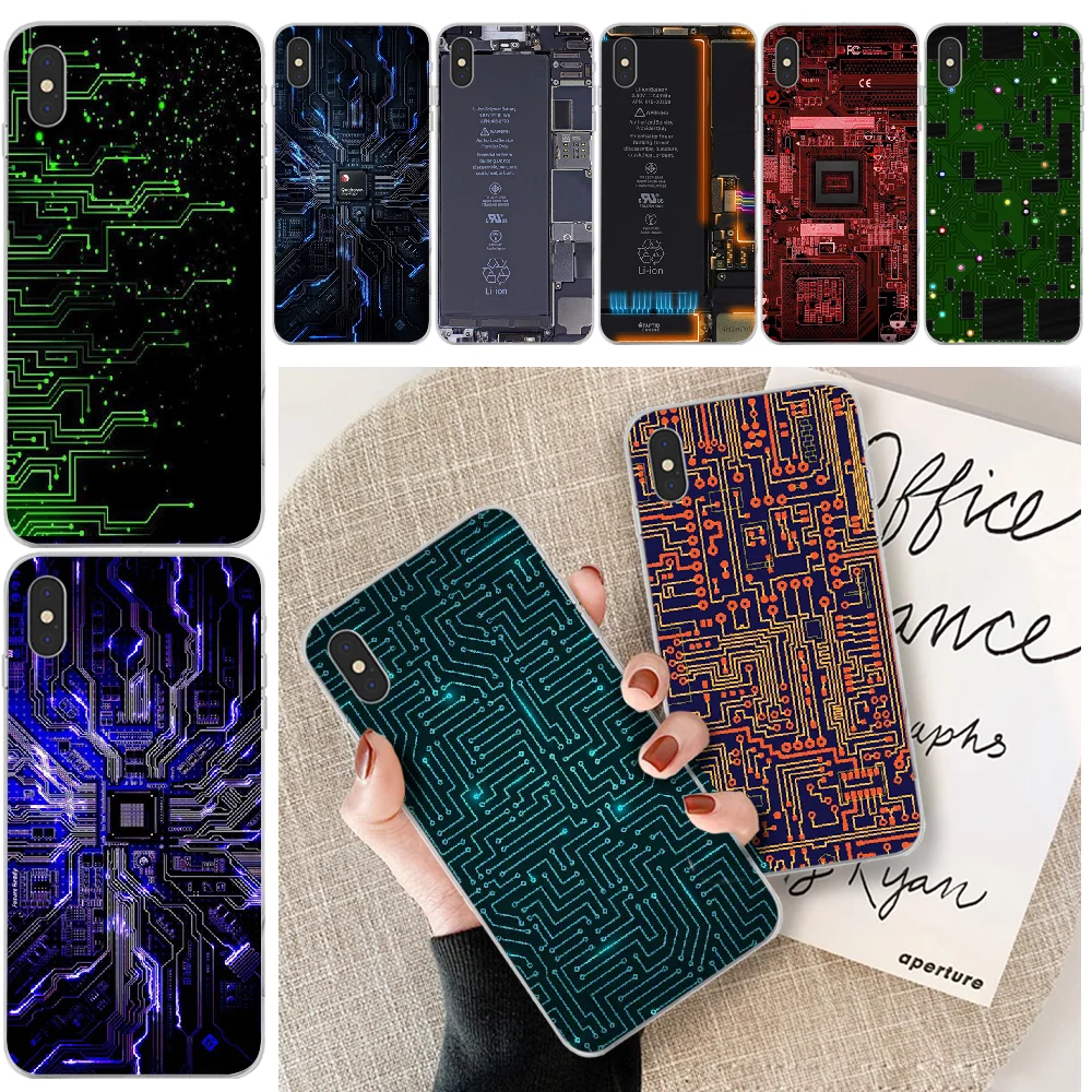 Печатная плата DIY чехол для телефона с рисунком iphone 6 6s plus 7 8 X XS XR MAX 11 pro Pro Max |