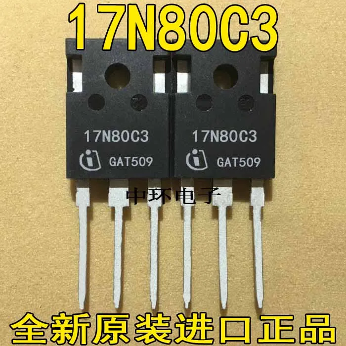 10 шт./лот SPW17N80C3W 17N80C3 17A/800V TO-247