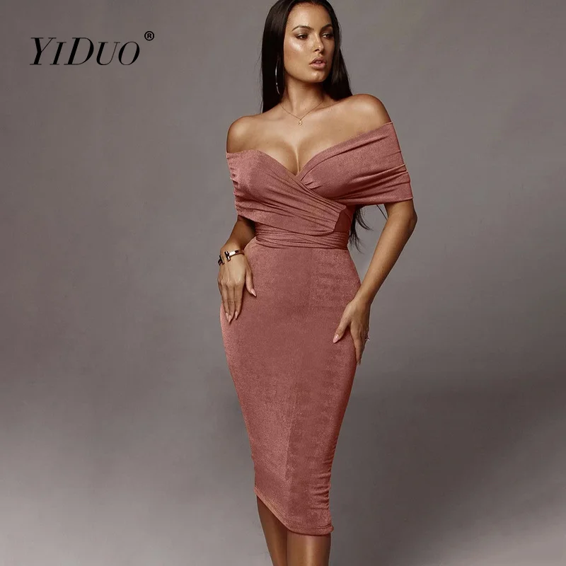 YiDuo Women Multiway Wrap Bandage Maxi 
