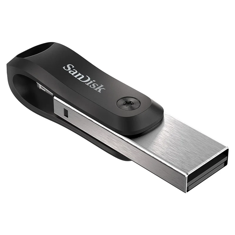 SanDisk iXpand флэш-накопитель Go USB 3 0 OTG 128 ГБ 256 Lightning на металлический флеш-накопитель