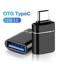 Adaptador usb 3 do usb do tipo c de anmone otg ao conversor de usb c otg para o teclado do rato do portátil de macbook samsung tipo-c adaptador de cabo do conector