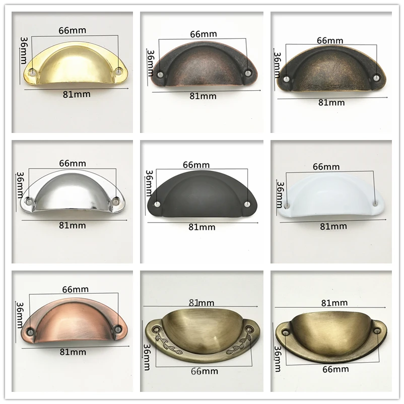 4 шт./лот металлические ручки для кухонных ящиков шкафов дверей мебельные