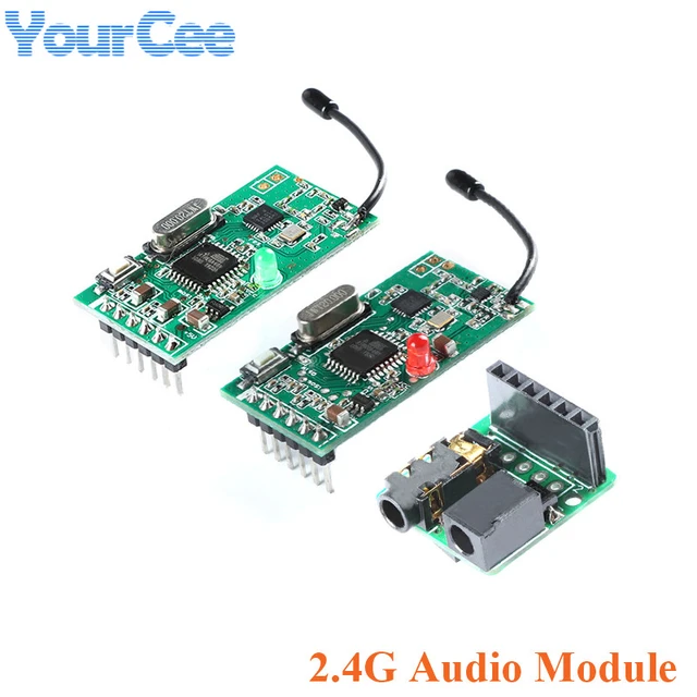 2.4G Analog Audio Module Digital Wifi Wireless Transmitter Receiver Board  Module Interface Board 3.5-5V - AliExpress