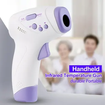 

In stock Baby Infrared Temperature Gun durable Portable Handheld Digital Infrared Thermometer Hand-held Ear Thermometer