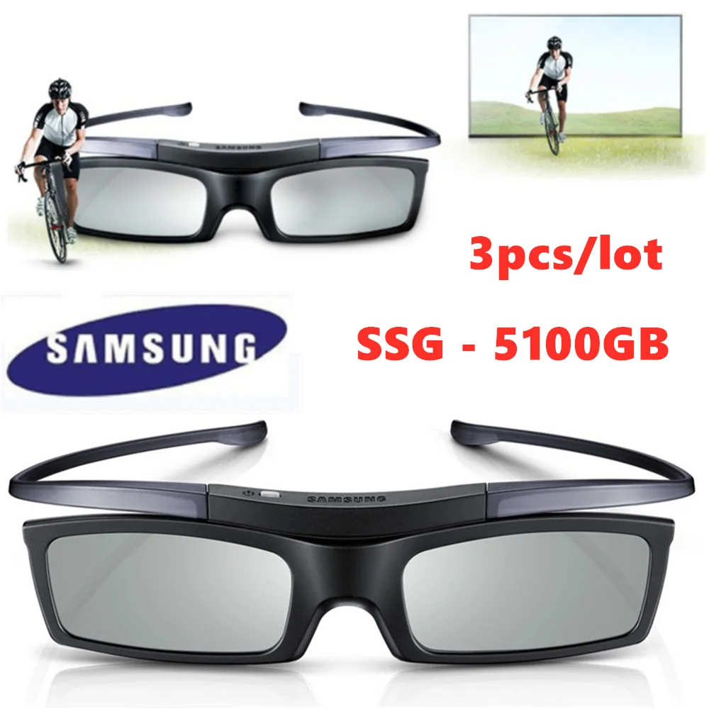 2pis оригинальные ssg-5100GB SSG-5150GB 3D Bluetooth очки активного действия очки для всех samsung ТВ серии