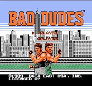 

BAD DUDES 60 Pin Game Card Customized For 8 Bit 60pins Game Player