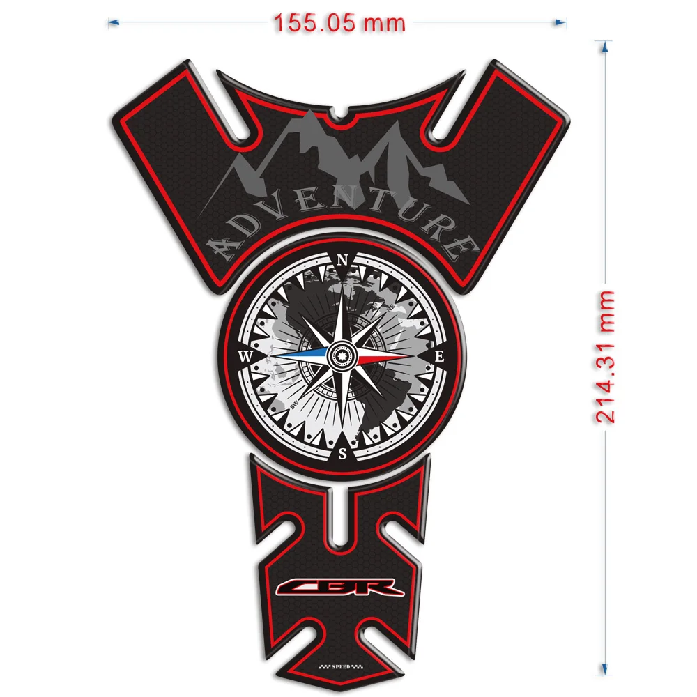Мотоциклетные наклейки для Honda CBR1000RR CBR650F CBR600RR CBR500R CBR300R CBR250R эмблема HRC CBR 1000 600 RR протектор Танк Pad