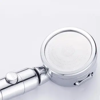 

Shower Hand Shower One Button Water Stop Rotating Shower Head Japanese Style Nozzle Universal Moving Head