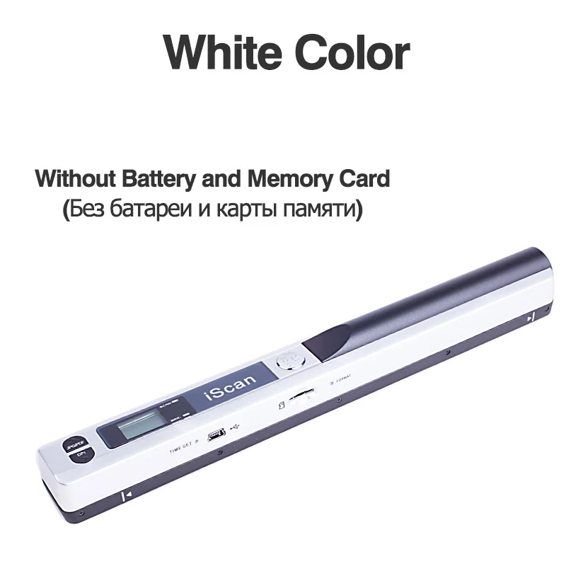 iScan Portable Handheld Scanner Document A4 Book Scanner Color Photo Image Scanner 900DPI Support JPG PDF Format With 32G Card color scanner Scanners