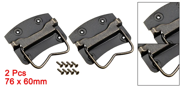 76mmx60mm 2 PCS Uxcell 2/4/5/10 шт грудь кольцо тянуть ручки 42x32/54x42/65x49/76x60/87x67/89x65 мм Железный спрей- ящик с краской бронзового цвета - Цвет: 76mmx60mm 2 PCS