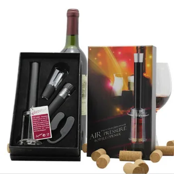

2020 New Bottle Rocket 4Pcs/set With Gift Box Wine Opener Set The Appearance Of The Atmosphere Is Easy To Use Hot Sale
