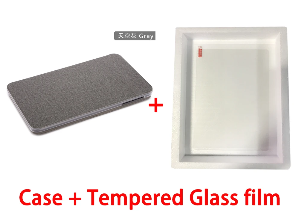 1 gary-Tempered film Чехол-подставка для Teclast M30 4G 10," Tablet PC новейший Защитный Чехол+ пленка gfits - Цвет: 1 gary-Tempered film