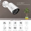 AZISHN H.265X IP Camera 4K 8MP FULL HD 3840X2160 Audio ONVIF Metal Outdoor night vision IP66 CCTV Camera Motion Detection POE/DC ► Photo 2/6