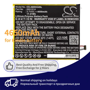 

Battery For Amazon Kindle SX0340T SX034QT 4650mAh Battery Original Replacement Battery for Kindle Fire 8 7 Generation