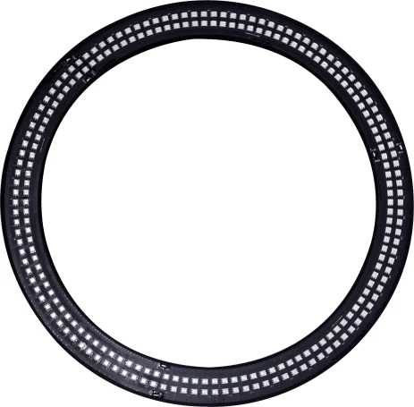 D380mm DC24V 240 светодиодов 60 Пиксели 5050RGB пиксельный кольцо 40W 15 дюймов адресуемый DMX