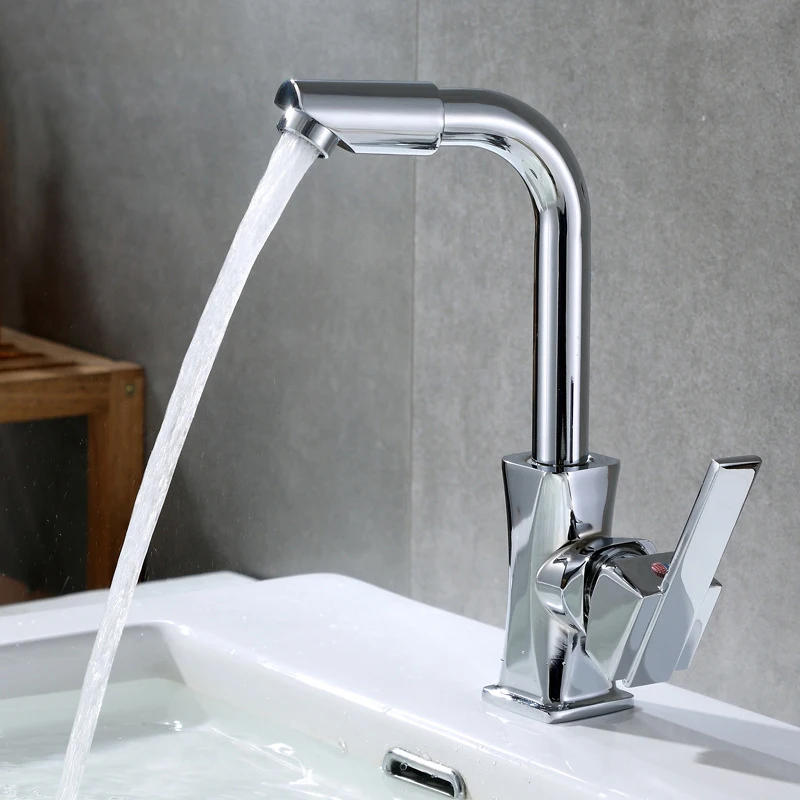 Kitchen Modern Mixer Tap Faucet Basin Sink Swivel spout 360` Multi Color 