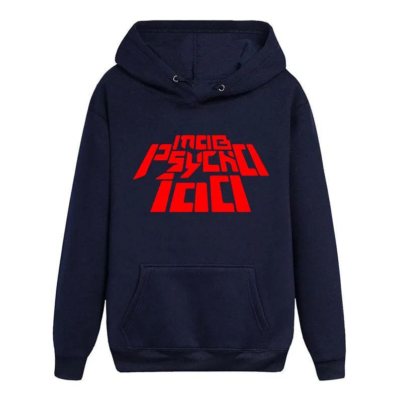 Лидер продаж, Soild цвет, 6 цветов, худи из полиэстера, Outsweater, мультяшная толпа, Psycho, 100, логотип, повседневная куртка, топы - Цвет: 16
