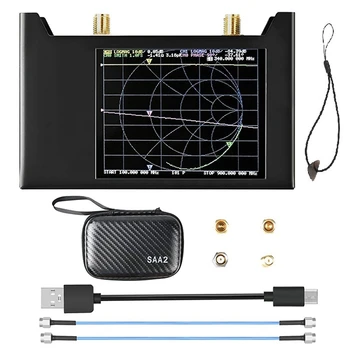 

NanoVNA S-A-A-2 V2 Vector Network Analyzer 10KHz -3GHz, Voltage Standing Wave Ratio,Phase,Delay,Smith Chart with Metal
