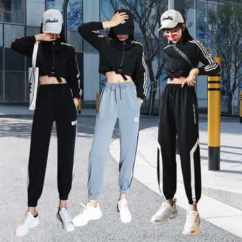 

Fashion Hip Hop Costume Women Jazz Dance Performance Clothing Street Dance Practice Wear Dj Ds Gogo Dancers Rave Outfit DC3462