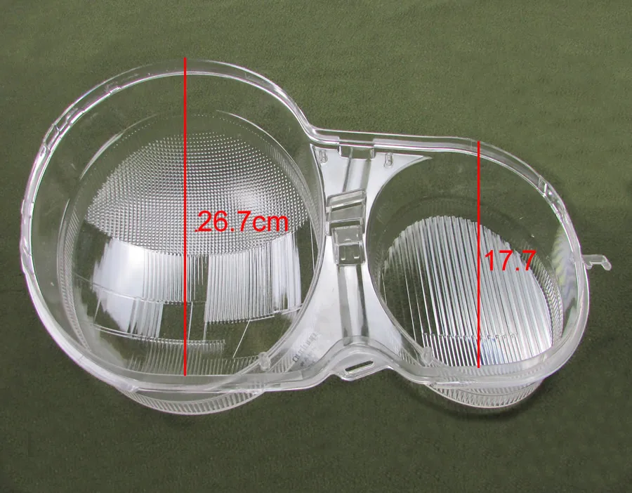Прозрачный чехол для передней фары Mercedes Benz W210 E200 E240 E260 E280 1995 1996 1997|glass glass|glass