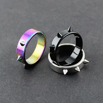

Self Defense Ring Personal Defense Ring Weapon Titanium Steel Men Women Knuckles Ring for Self-defense