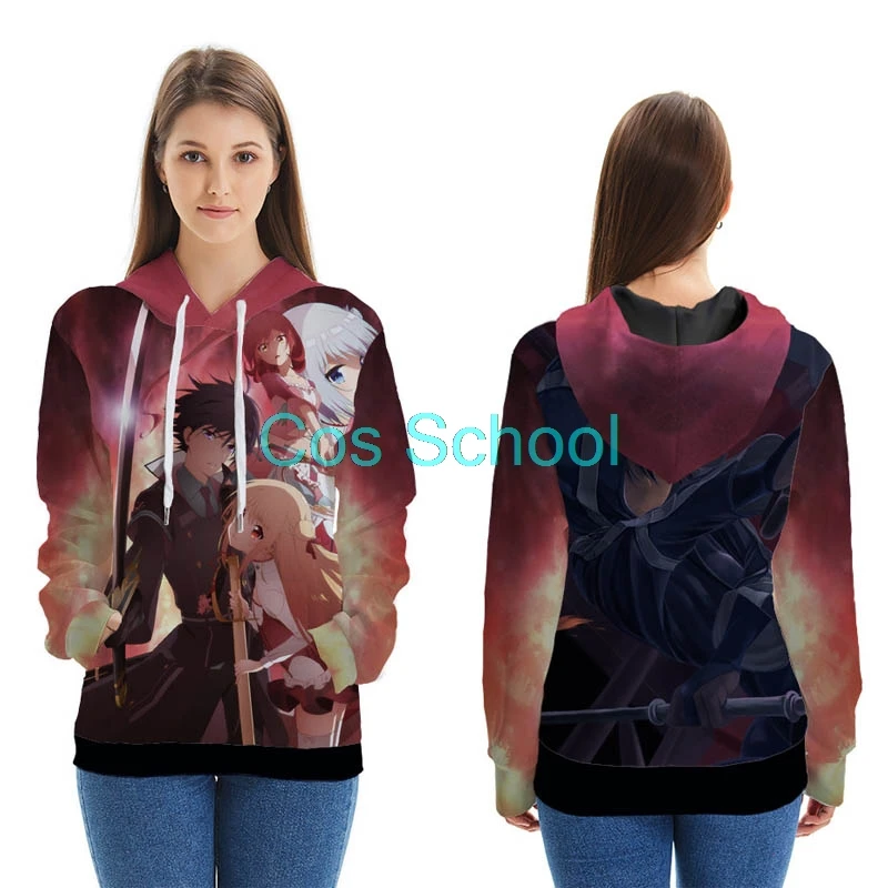 Cos School Assassins Pride толстовки Kufa Vanpir Melida Angel маскарадные костюмы для мужчин и женщин Толстовка осенние и зимние куртки пальто