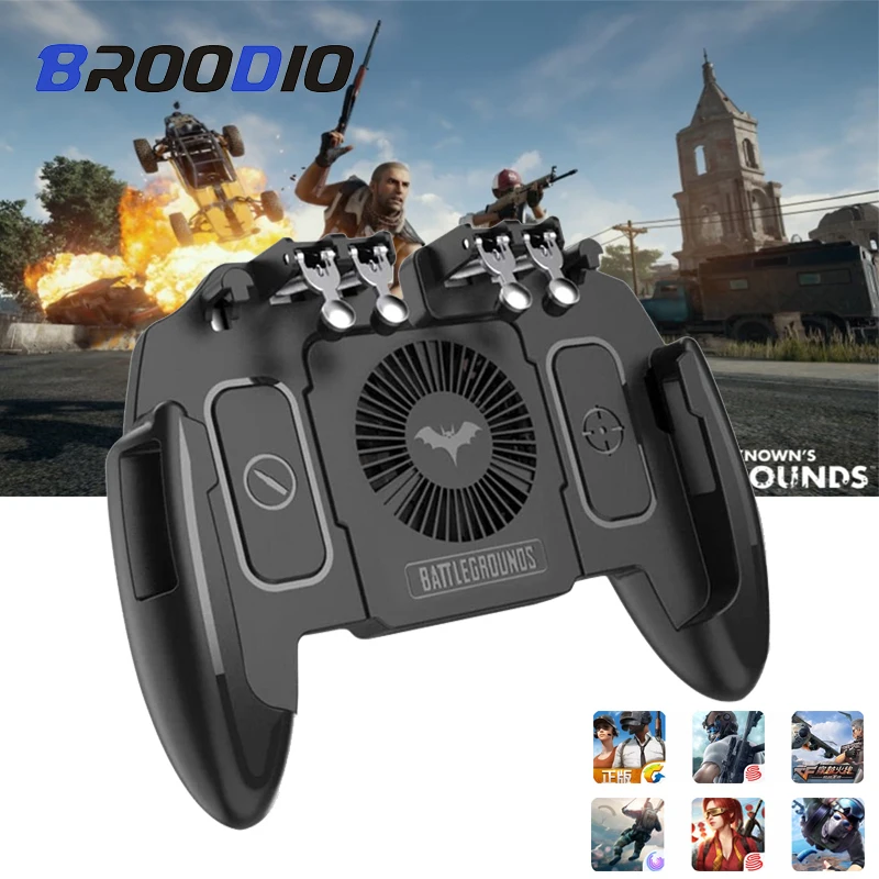 Для PUBG игровой контроллер геймпад для мобильного смартфона l1r1 стрелок пусковой