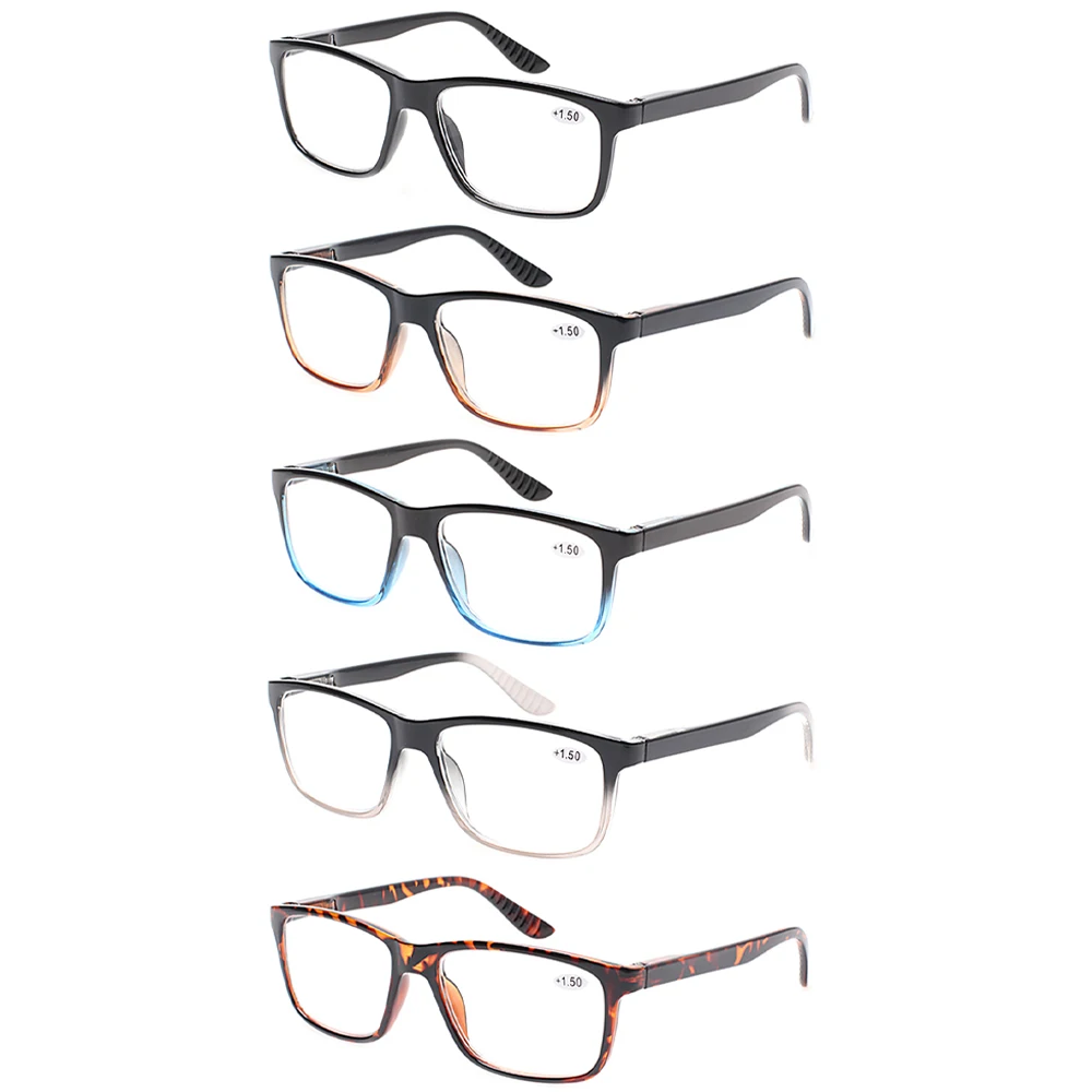 Turezing Reading Glasses  Spring Hinge Men Women Readers Eyeglasses  Diopter +0, +50, +75, +100, +200...+600 5