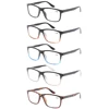 Turezing Reading Glasses  Spring Hinge Men Women Readers Eyeglasses  Diopter +0, +50, +75, +100, +200...+600 5