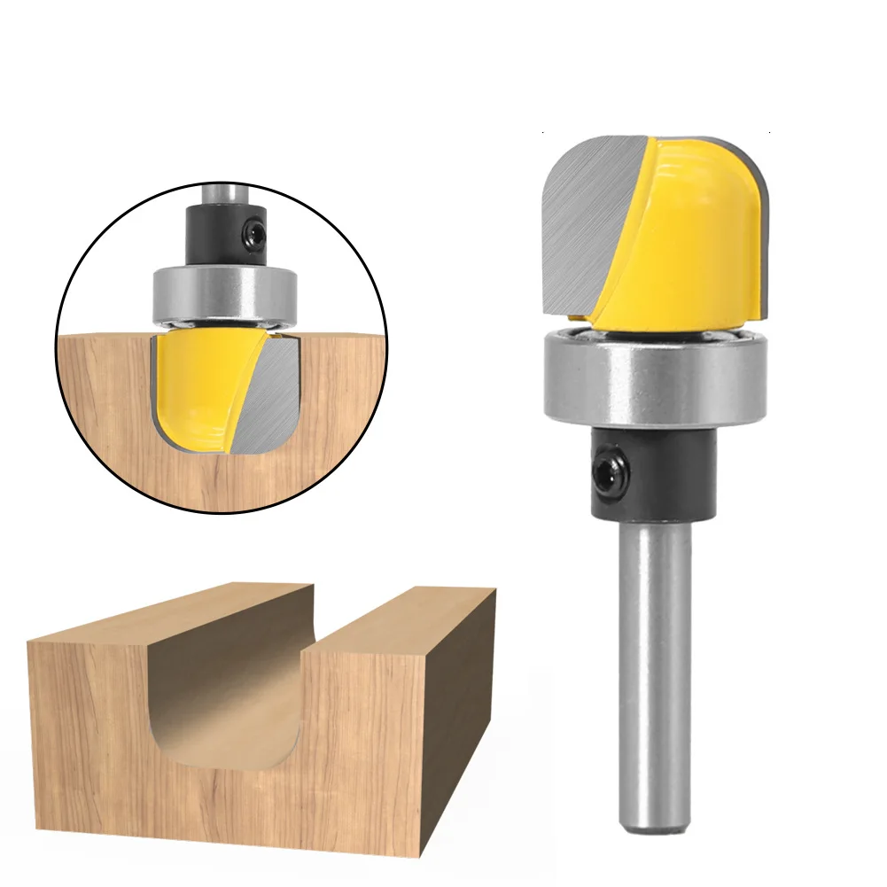 6Mm & 6.35Mm 1Pcs, Gratis Verzending Houtbewerking Router Bit, cnc Vhm