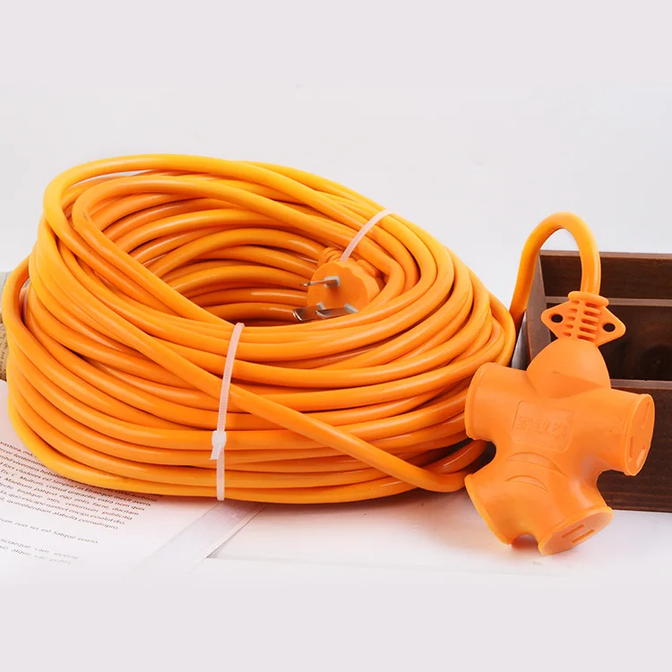 

Outdoor Antifreeze Shatter-resistant Waterproof Power Supply Power Strip Characters Socket Integrally Molded 5/10/15/20/30 M