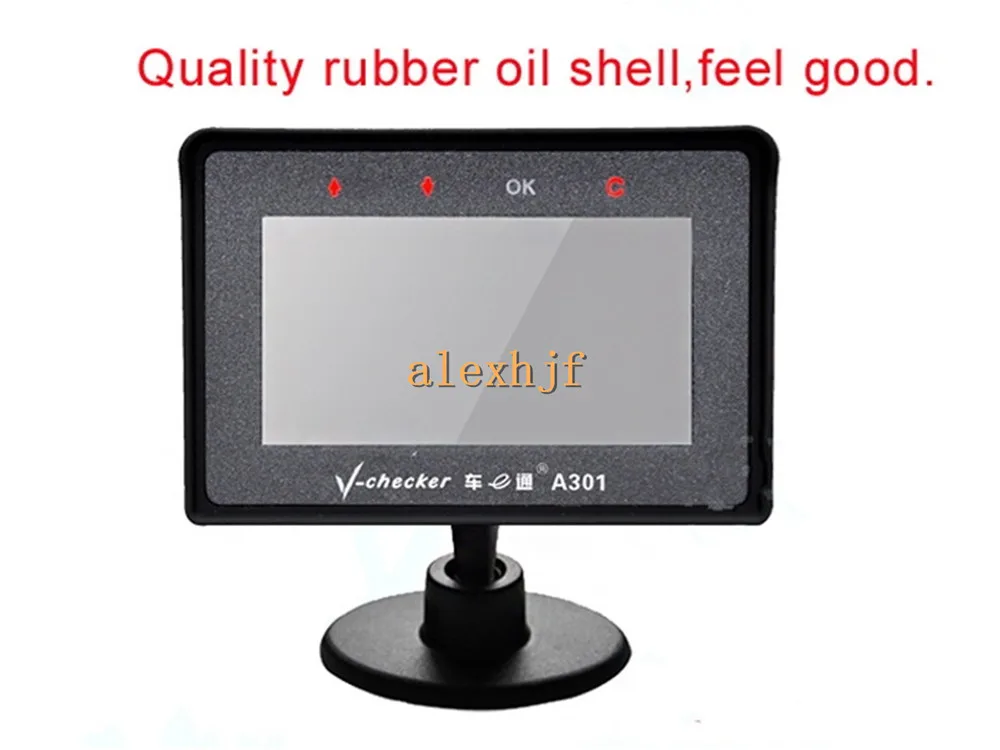  Utility V-checkr Diagnostic Trip Computer A301T + TPMS Data Fuel Consumption DTC Cleaning Fault Ala