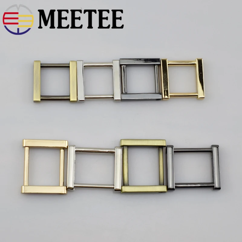4/10 шт. Meetee 20/25 мм металлическое круглое D образное кольцо оборудование для багажа