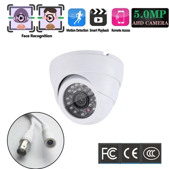 

SONY-IMX325 Face Distinguish CCTV HD AHD 5.0MP Camera 5MP FULL Digital indoor outdoor IR Day night vision security MINI dome
