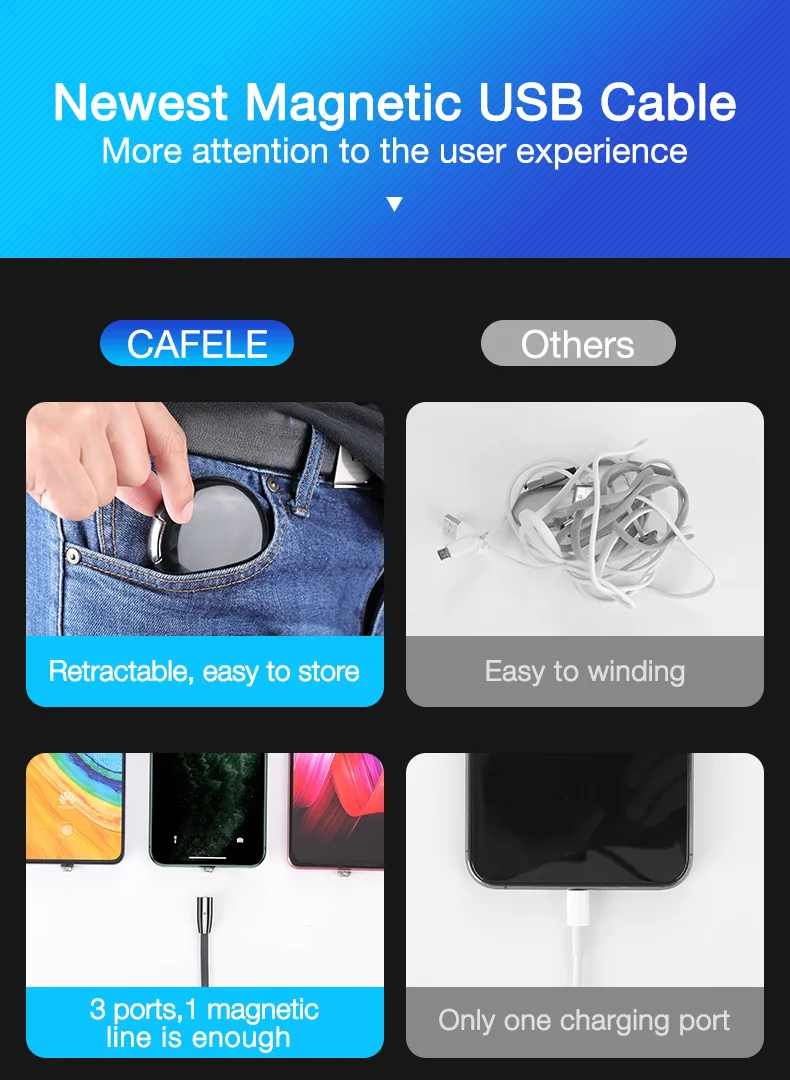 Magnetic Charging USB Cable (1)