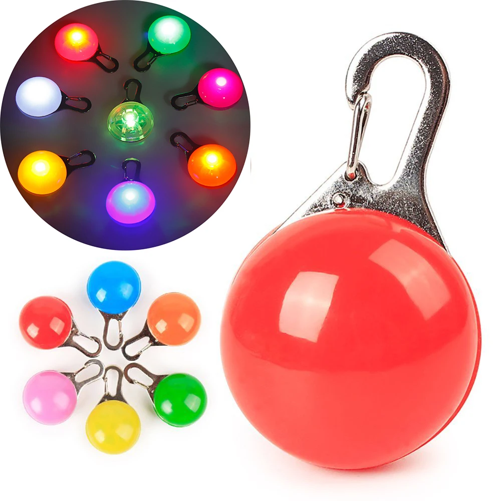 

Night Pet Puppy Waterproof Illuminated Collar LED Collar Light Dog Cat Safety Night Walking Lights Pet Dog Flashing Pendants