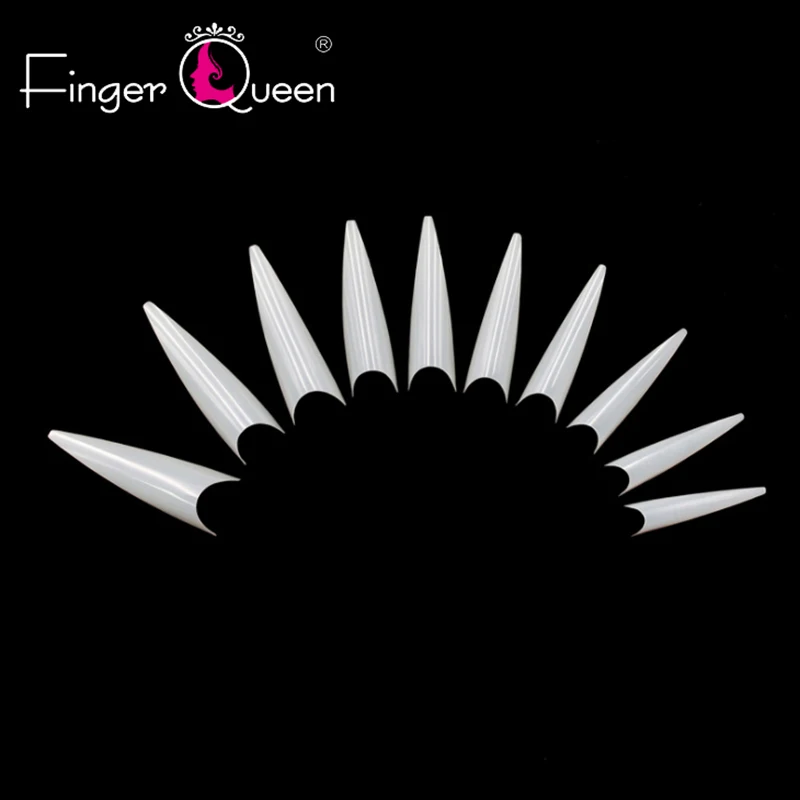 Fingerqueen, 500 шт, длинные балерины, актёры, накладные ногти, удлиненные шпильки, накладные ногти, окрашенные, вечерние, для украшения ногтей, FQ914