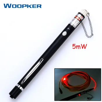 

5mW Fiber Optic Visual Fault Locator Red Laser Pen Cable Tester with 2.5mm SC/FC/ST Connector