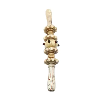 

Wooden Exercise Roller Sport Injury Gym Body Leg Trigger Point Muscle Roller Sticks Massager Health Care