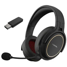

NEW 2.4GHz Wireless Gaming Headset with Transmitter Game Headphones Stereo Music Earphone Super Bass AUX-IN 3.5mm Wired Headset